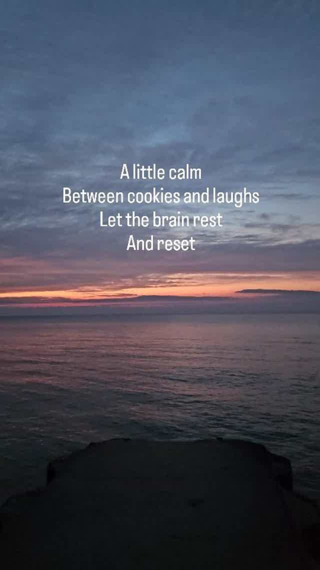 Instagram moment with play overlay