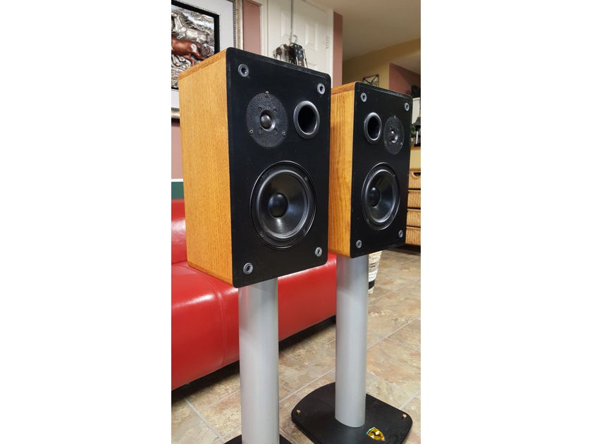 Amrita Audio with stands ? Good condition  excellent sound.
