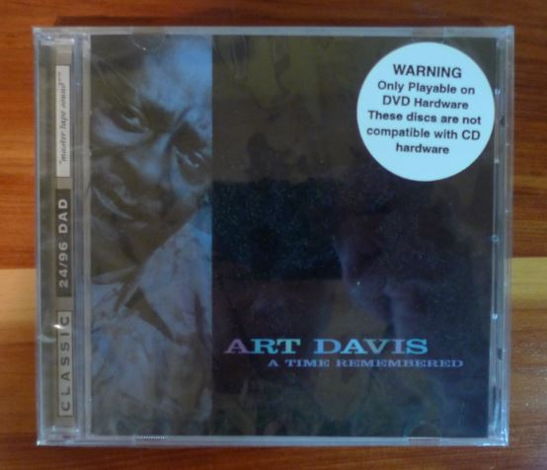 Art Davis - A Time Remembered Classic Records 24/96 DVD-A