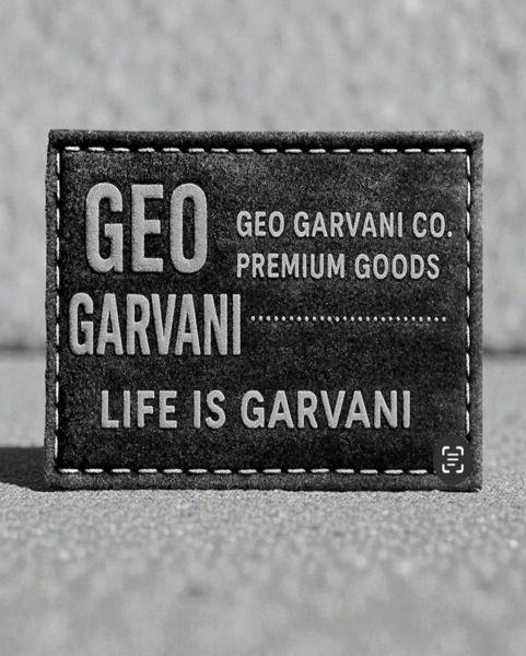 GEOGARVANI Technical Streetwear Zip Hoodie — Core Black - Image 3