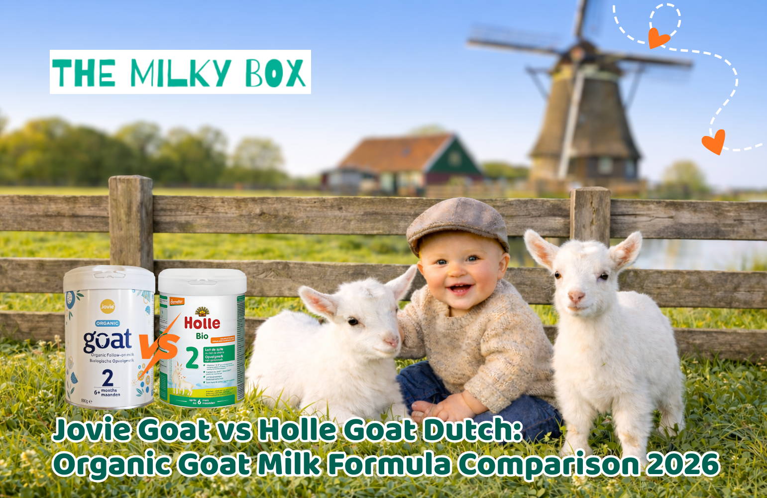 Jovie Goat vs Holle Goat Dutch:  Organic Goat Milk Formula Comparison 2026 | The Milky Box