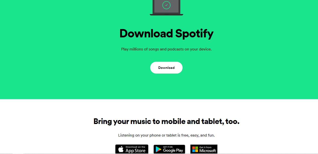 Spotify product / service