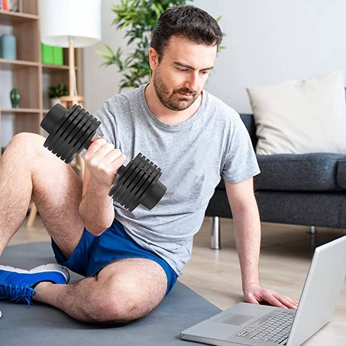 AtivaFit Dumbbell in Use