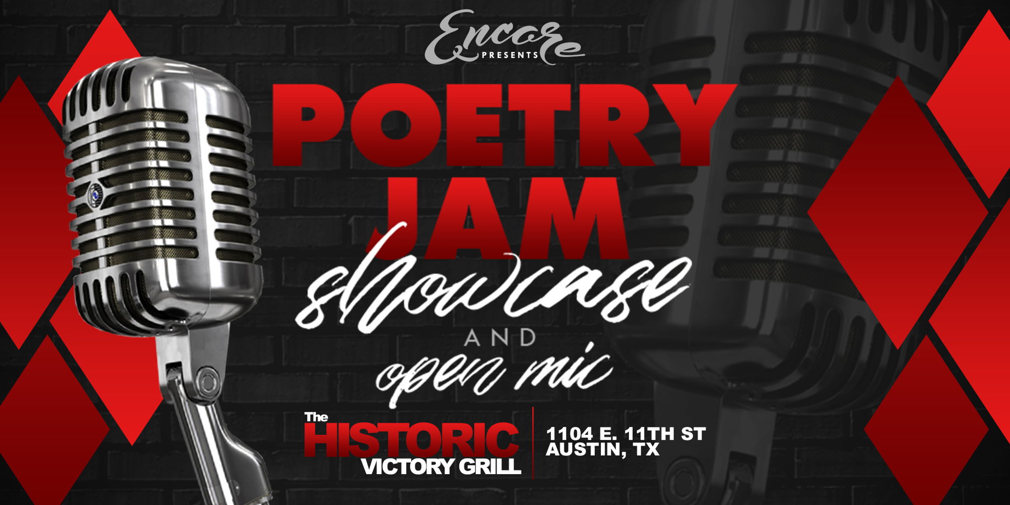 Poetry Jam - Open Mic & Showcase  | 8.19 promotional image