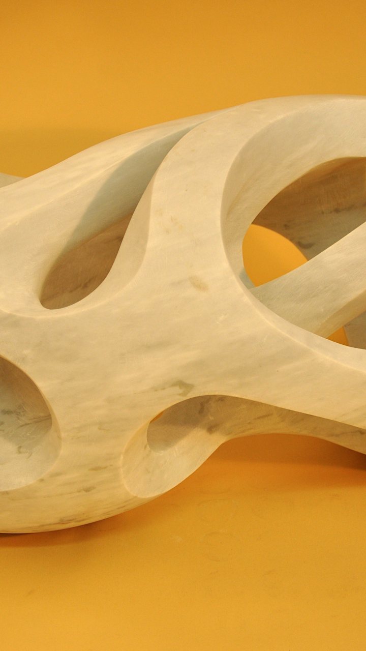 Respiro cosmico abstract sculpture by Walter Perdan alias kalwalt
