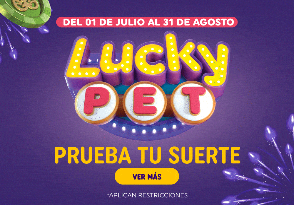 ¡LUCKY PET! Prueba tu suerte.