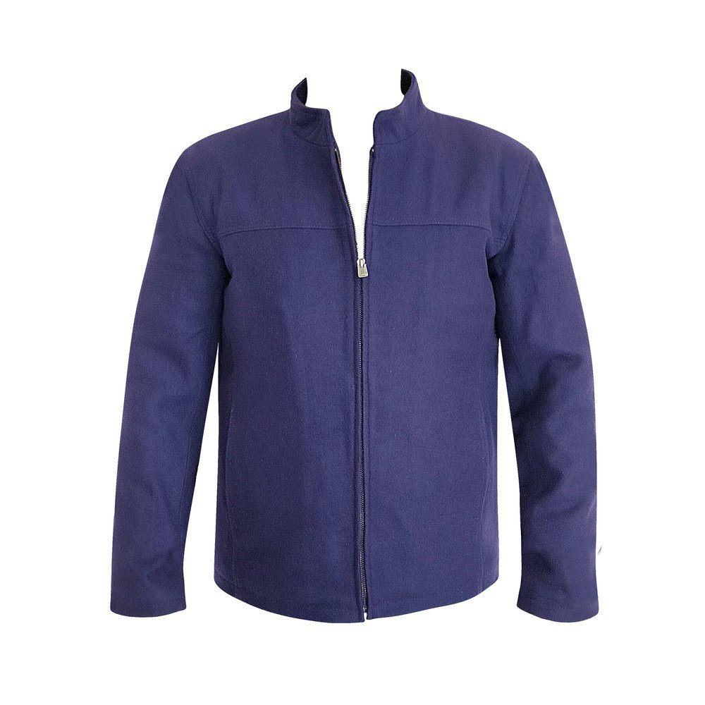 VENICE - Blue WOOL AND CASHMERE - Image 2