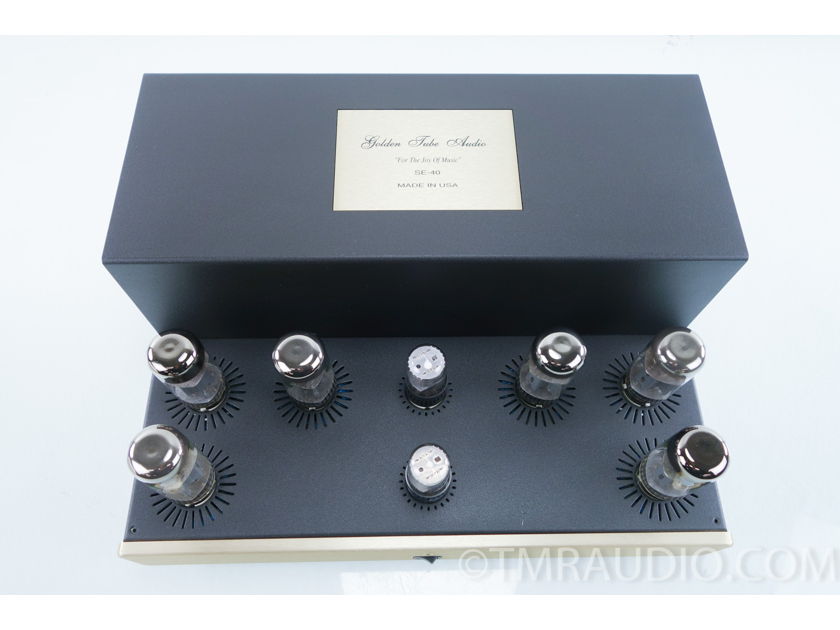 Golden Tube Audio  SE-40 Tube Power Amplifier; SE40 (9713)