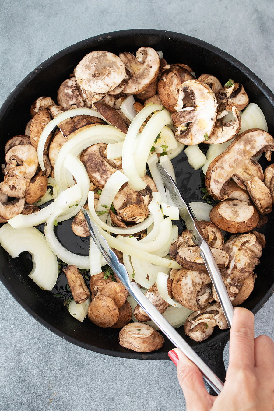 keto chicken and mushroom