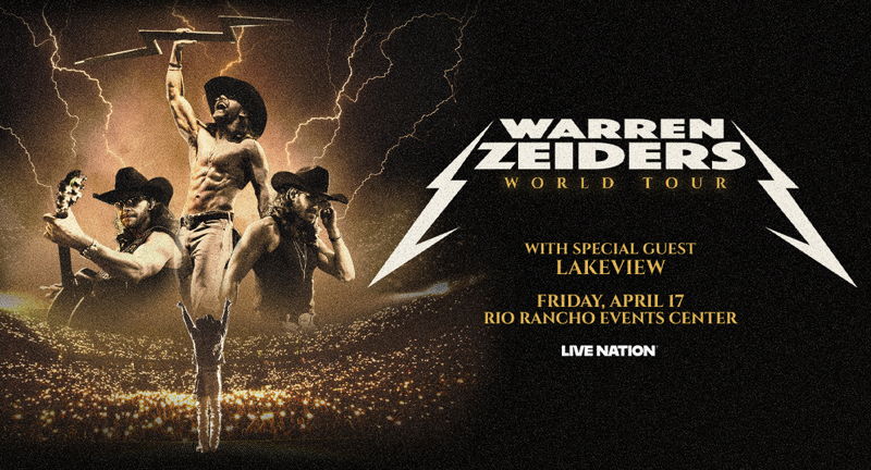 Warren Zeiders World Tour 2026