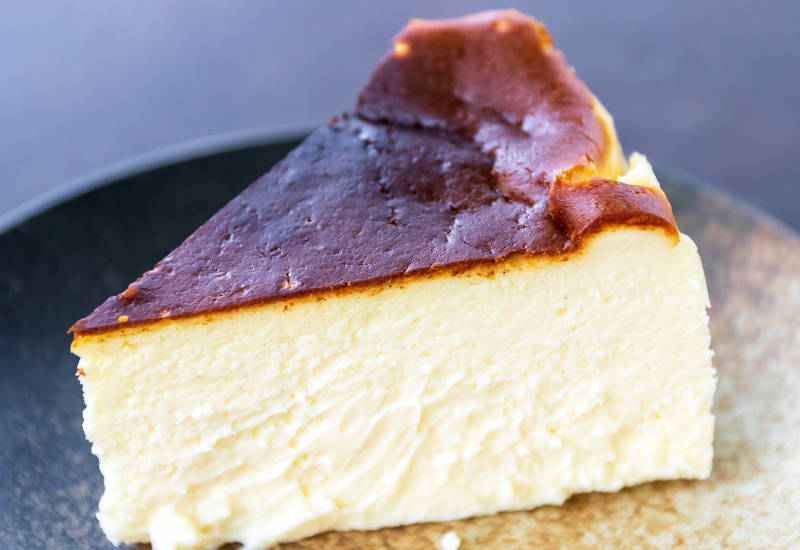バスクチーズケーキ 中がドロドロ