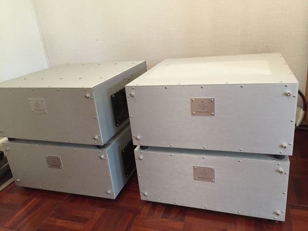 Cello Performance II Mono Amplifiers - 4 chassis