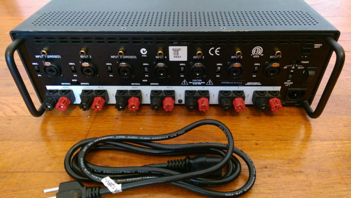 LEXICON LX-7 Seven-Channel Power Amplifier 7 x 200W - S...