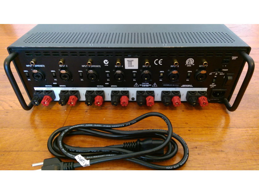LEXICON LX-7 Seven-Channel Power Amplifier 7 x 200W - Superb