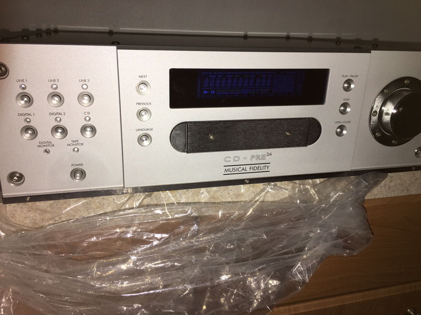 Musical Fidelity CDPRE24 CD Player & Preamp