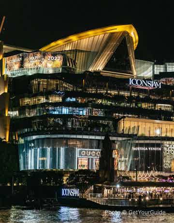 Enjoy a cruise along the Chao Phraya River