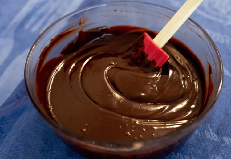 チョコレート湯煎