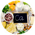 Calcium food source that is part of Nano Singapore's immune system antioxidant supplement
