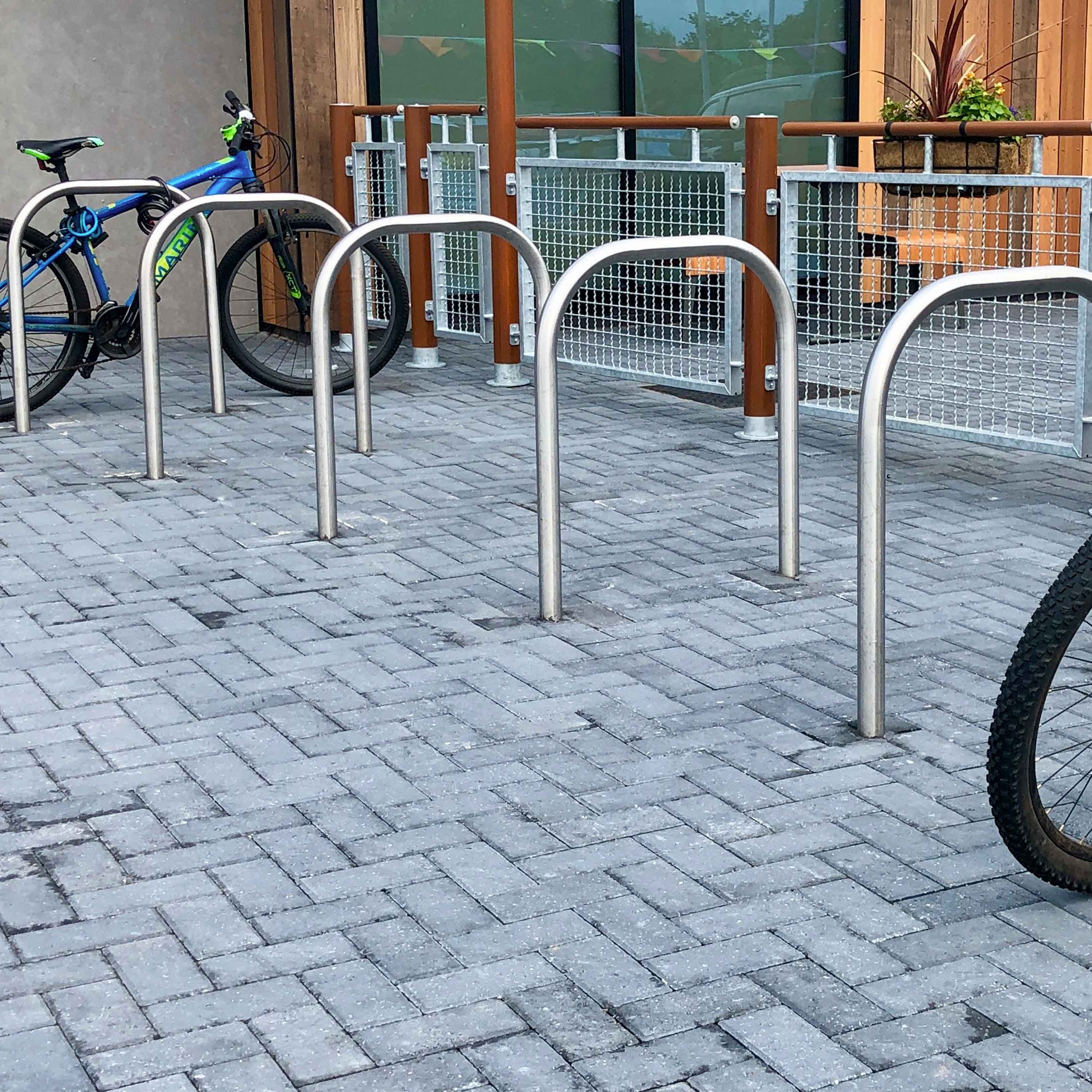 Street-Furniture-installation-service-UK-sheffield-cycle-stand-stainless-steel