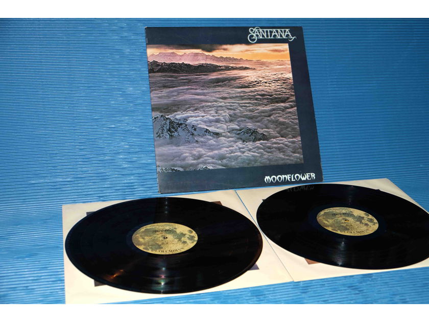 SANTANA - "Moonflower" -  Columbia 1977 1st Pressing 2 LP's