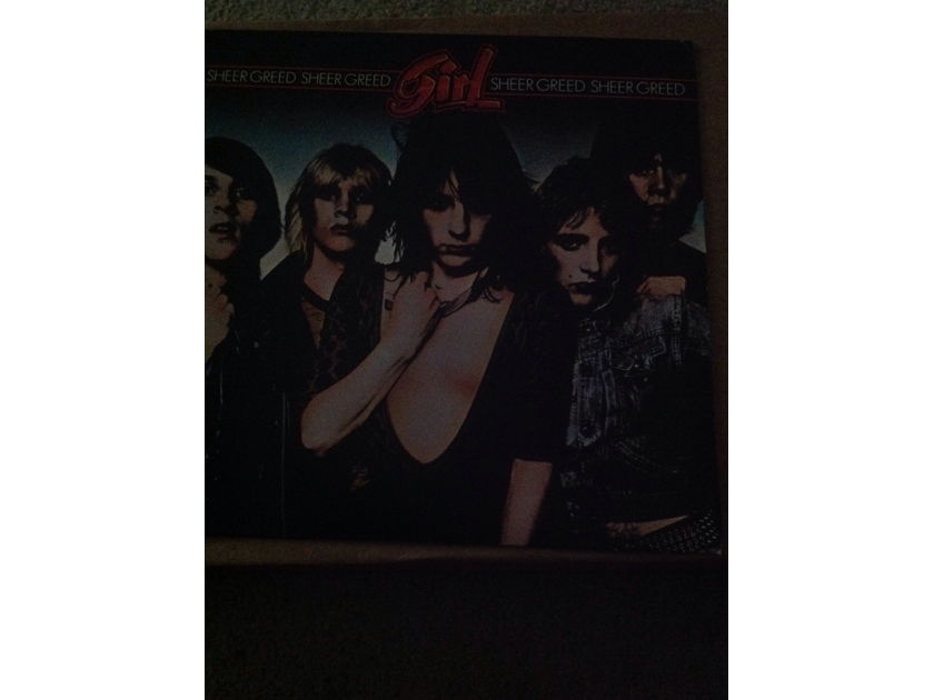 Girl - Sheer Greed Jet Records Vinyl LP  NM
