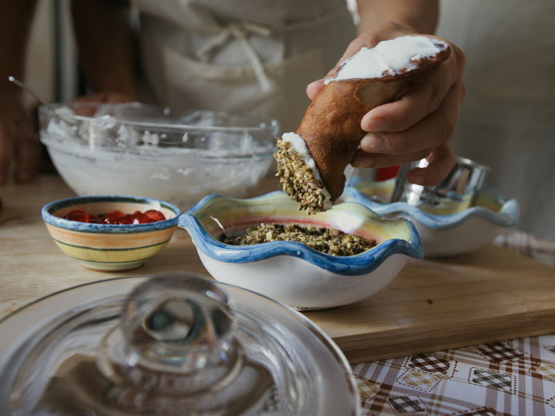 Cooking classes Barone: Fria e mancia (fry and eat) Palermo street food