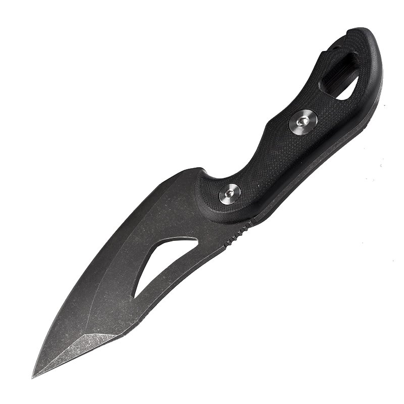 Zune Lotoo Annihilate Knife, Survival Knife, Tactical Knife, EDC Knife, K Sheath, Fully Modular Sheath, G10,Camping Knife, Fix Blade, Fixed Blade Knife
