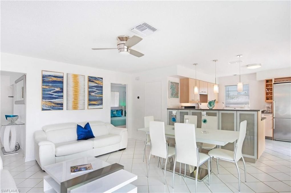 featured image of property, 215 Flamingo St Fort. Myers Beach, short. walk to beach ,new dock,boatlift ,jetski lift