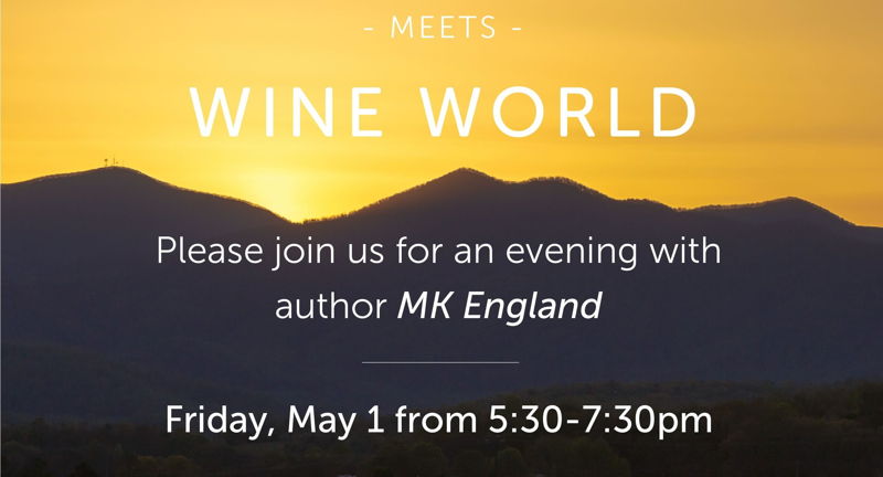 Book World Meets Wine World - MK England