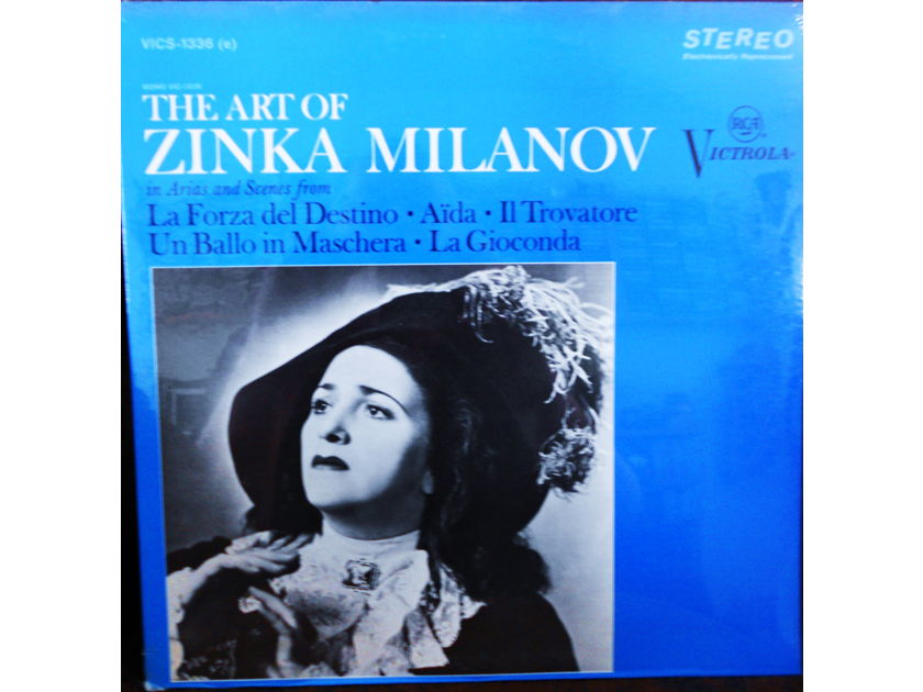 FACTORY SEALED ~ ZINKA MILANOV  - ART OF ZINKA MILANOV~ARIAS AND SCENES RCA VICS 1336(e) (1968)