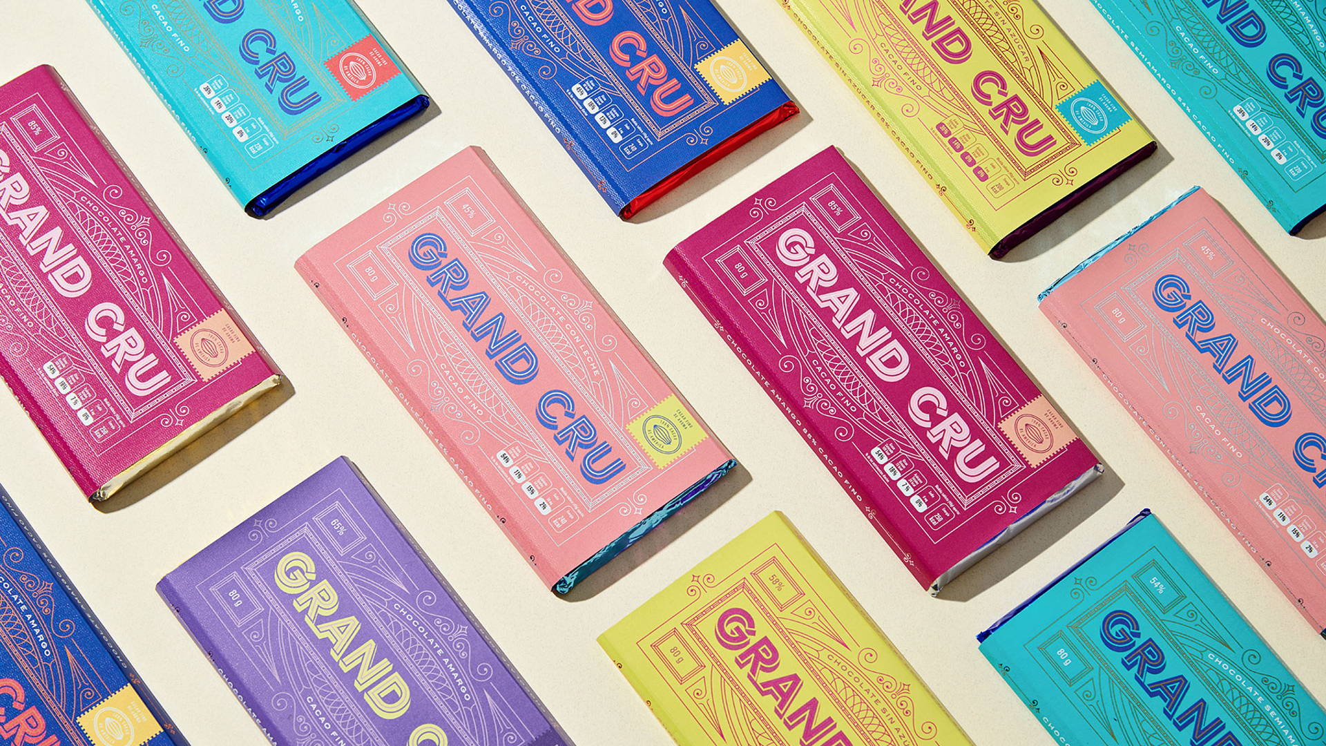 Featured image for Grand Cru is a Chocolate Brand With Packaging That Taps Into Nostalgic Feelings