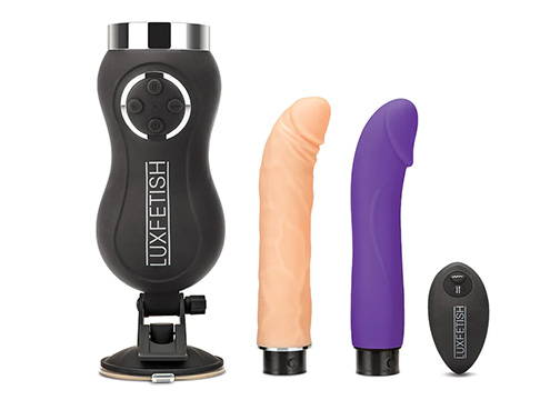 Thrusting Remote-Controlled Compact Sex Machine 