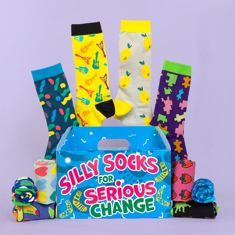 Jolly Soles Sock Fundraiser Mixed designs