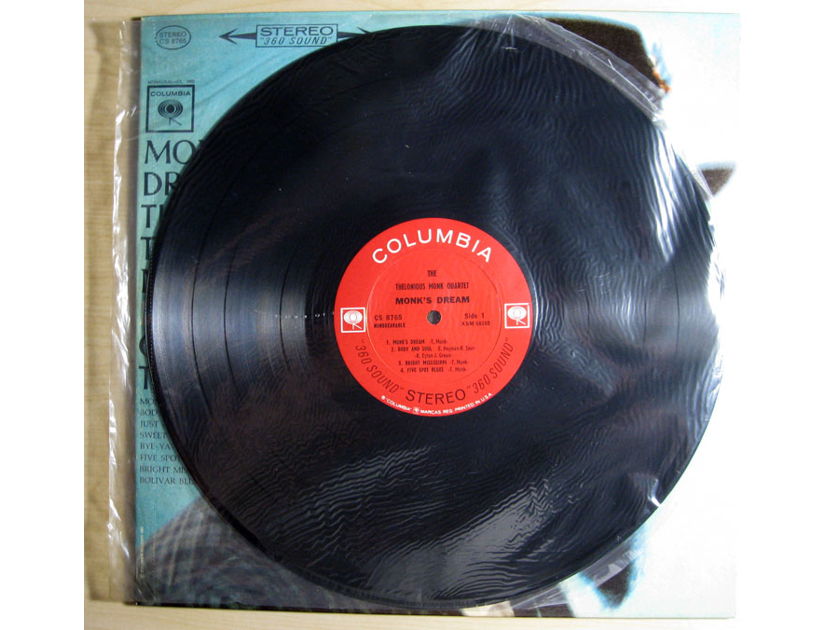 The Thelonious Monk Quartet - Monk's Dream - SEALED STEREO ORIGINAL 1963 CS 8765