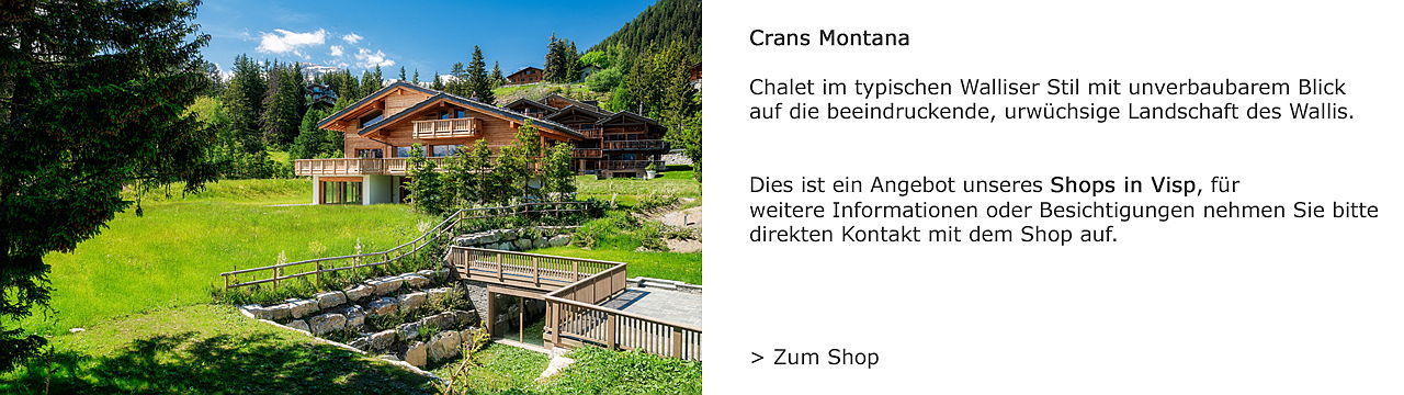  Zug
- Chalet in Crans Montana über Engel & Völkers Visp