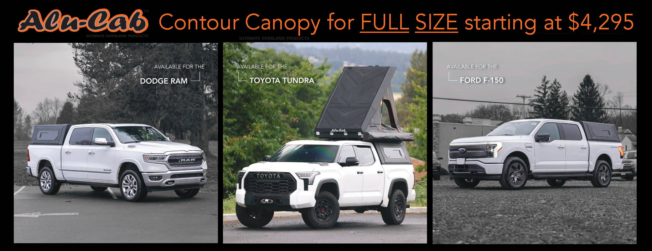 tacoma camper shell, jeep gladiator camper, jeep accessories, awning, shadow awning, alucab truck cap