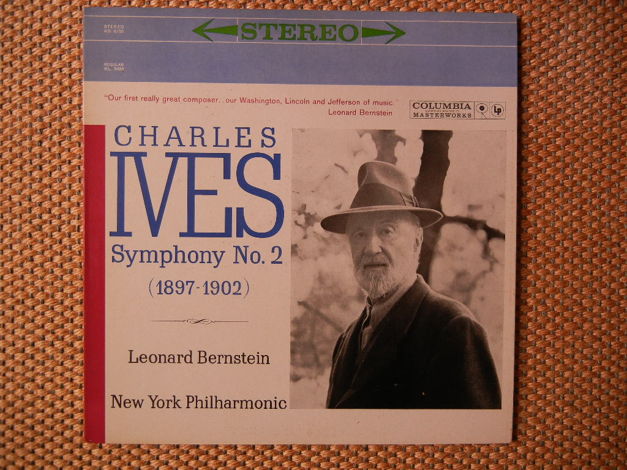 Ives - Symphony No. 2 Columbia KS 6155 Stereo six-eye