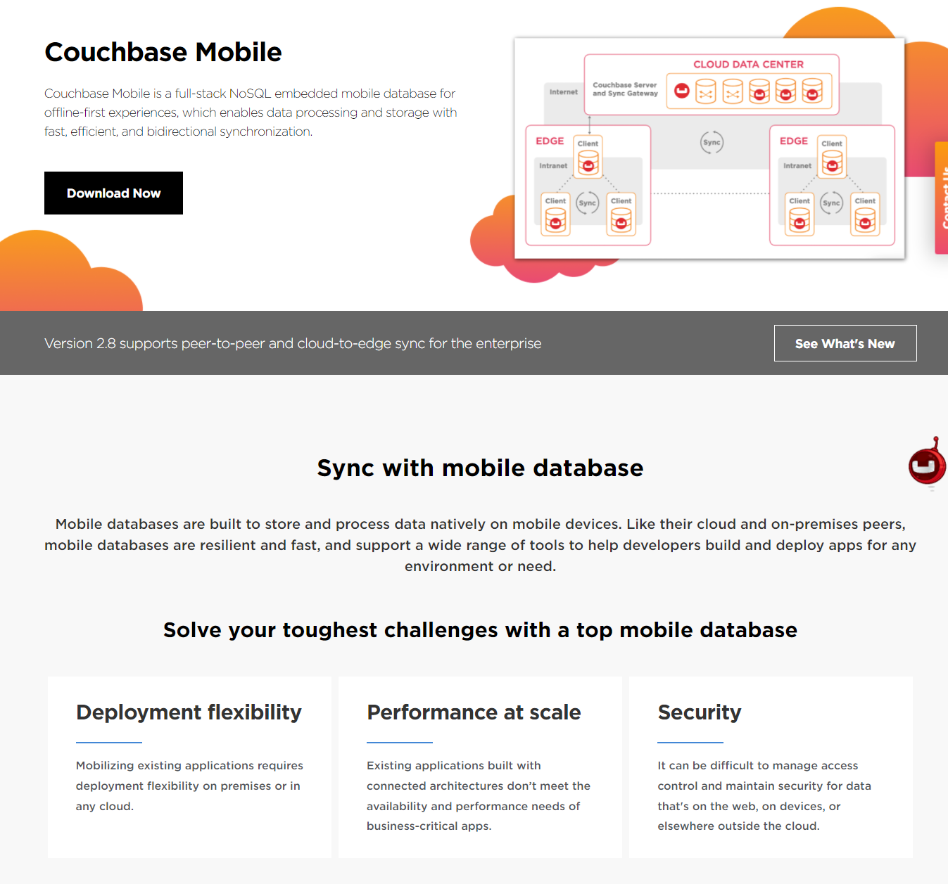 Couchbase product / service