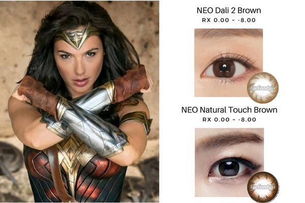 Wonder Woman's Brown Eyes