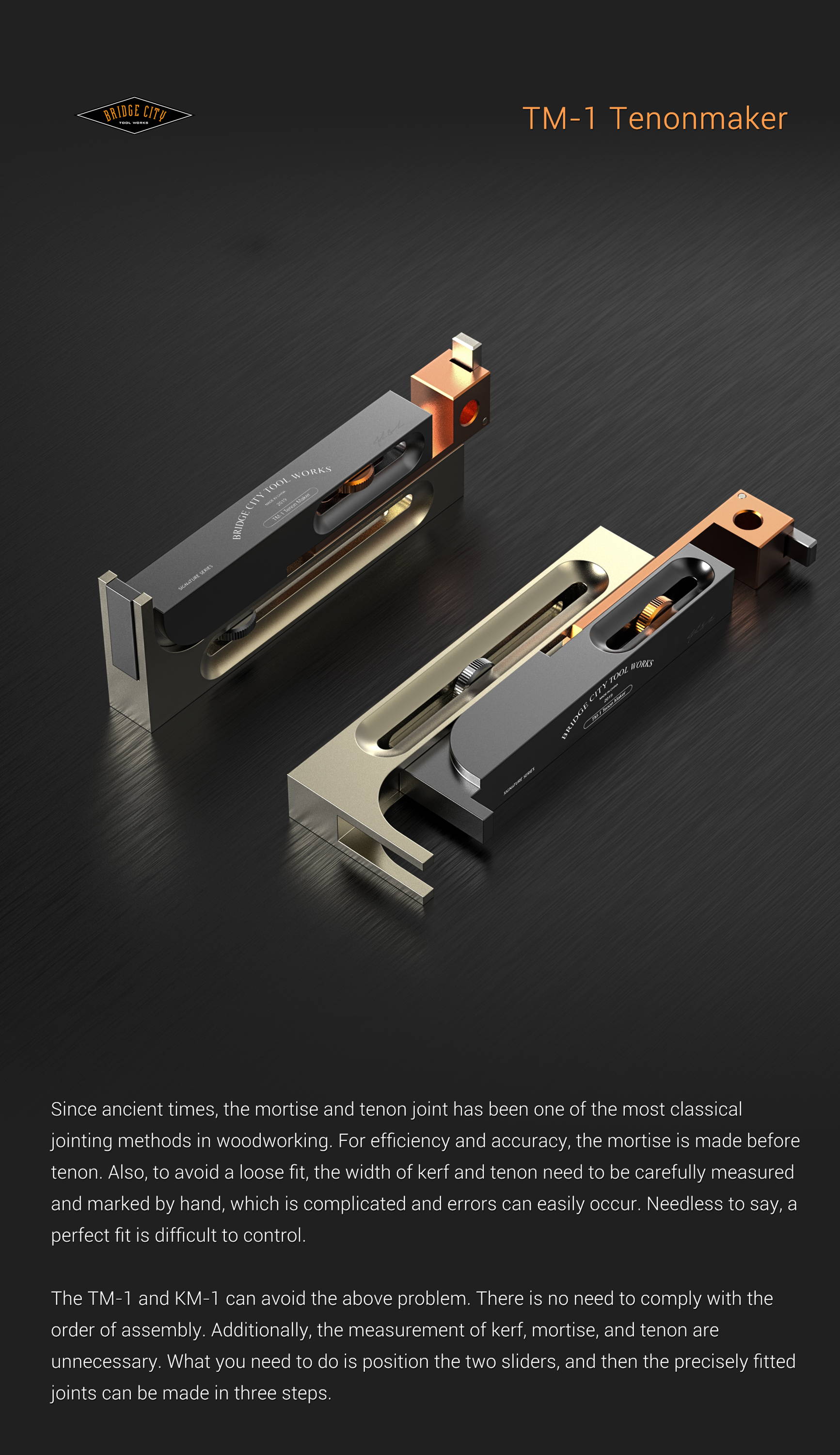 TM-1 Tenonmaker – Bridge City Tool Works (CA)