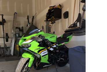 2025 KAWASAKI NINJA ZX-6R ABS KRT EDITION motorcycle for rent near Spring Lake, NC