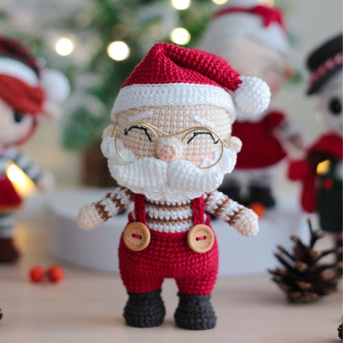 Christmas Collection Amigurumi Patterns - Crochet dolls or tree ornaments