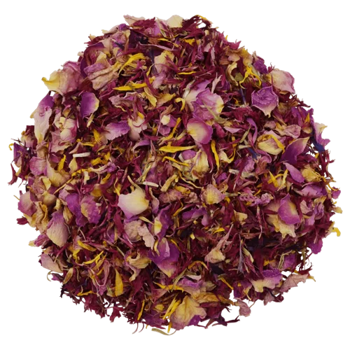 Blütenmix - Rubinrot