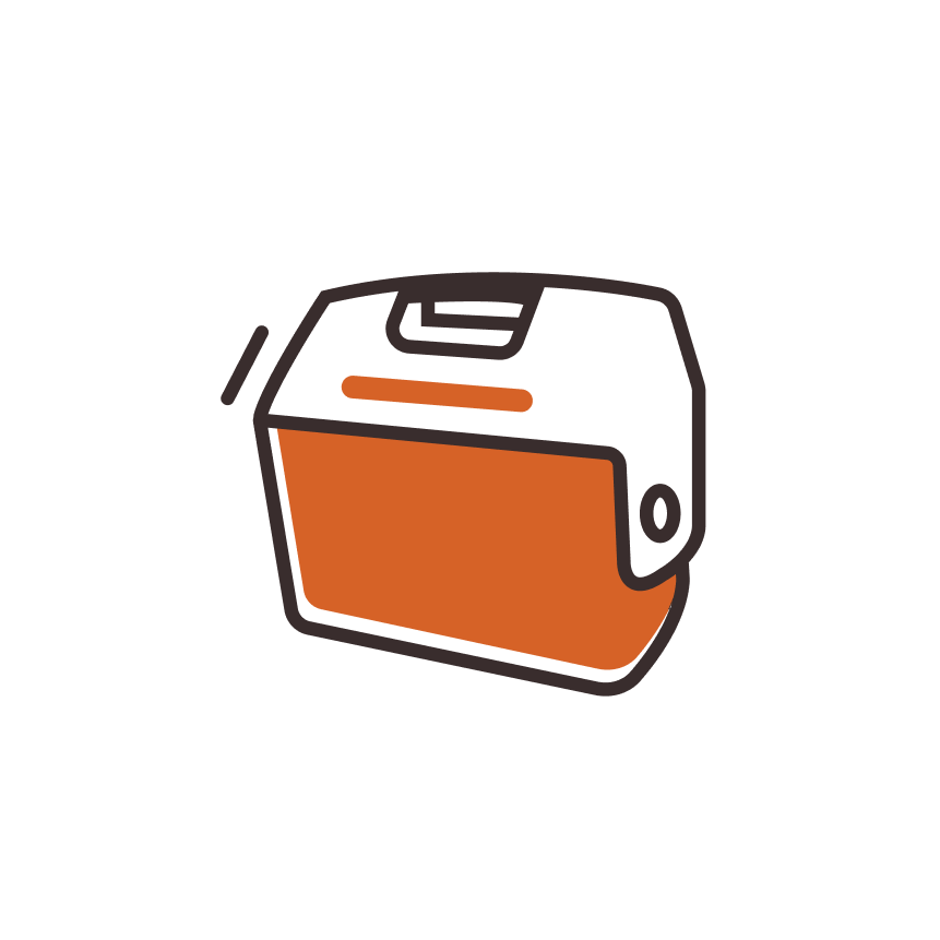 icon of a Playmate cooler