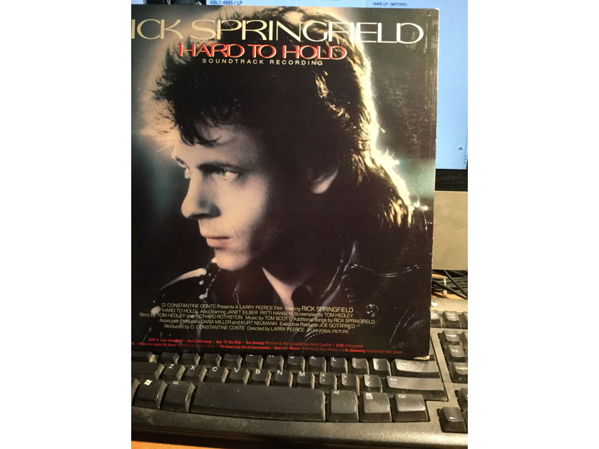 RICK SPRINGFIELD - HARD TO HOLD Soundtrack
