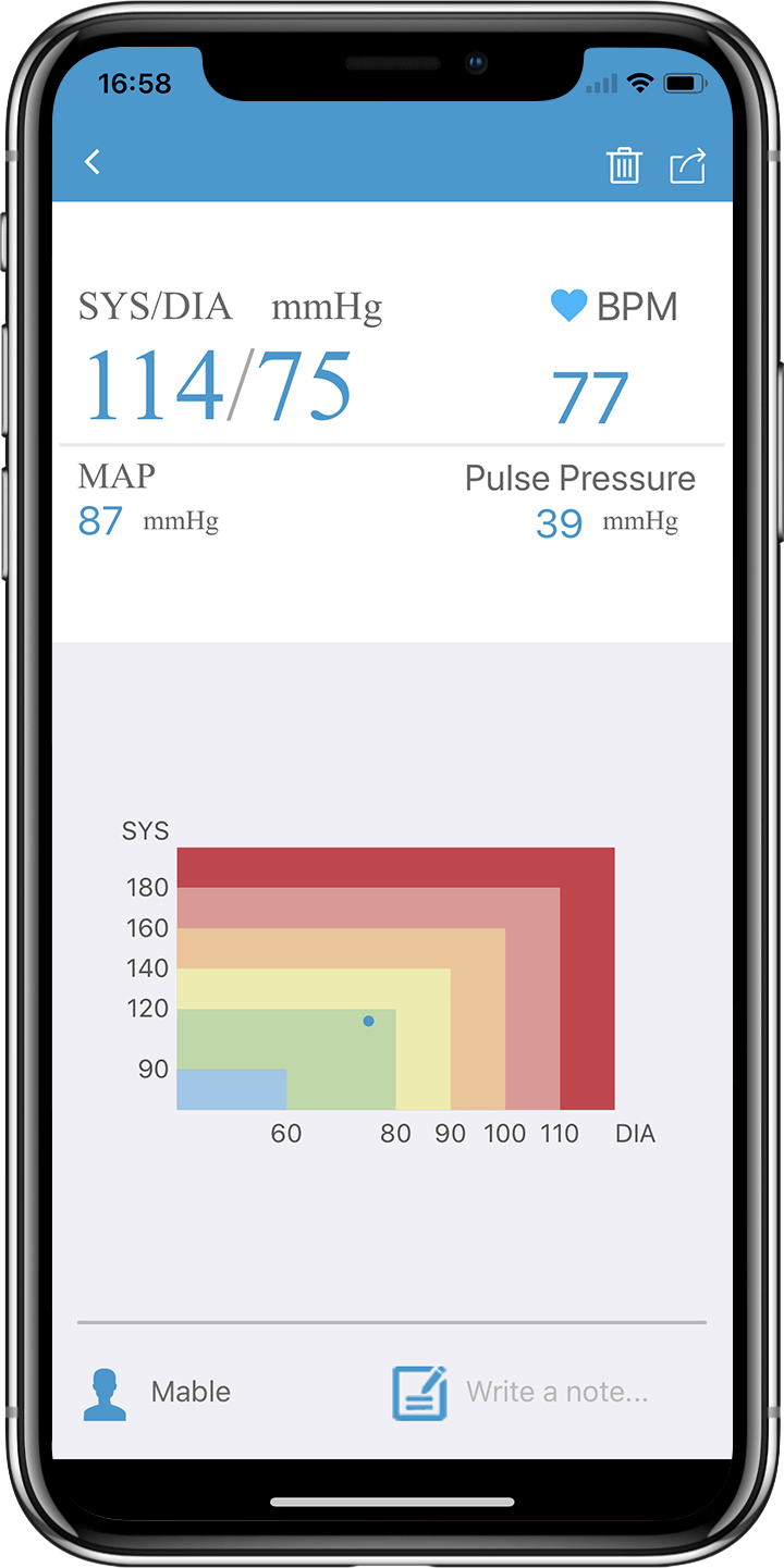 تطبيق ضغط الدم wellue airbp 2