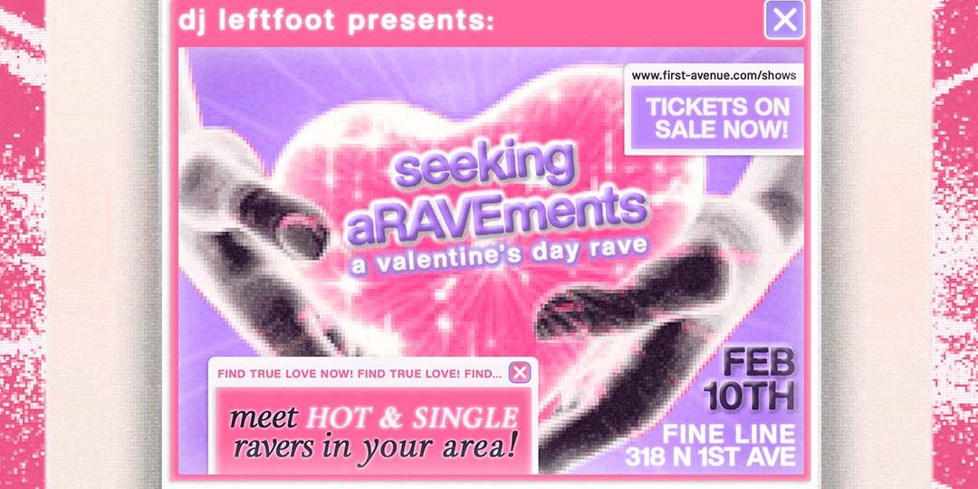 Seeking aRAVEments ⏤ A Valentine’s Day Rave promotional image