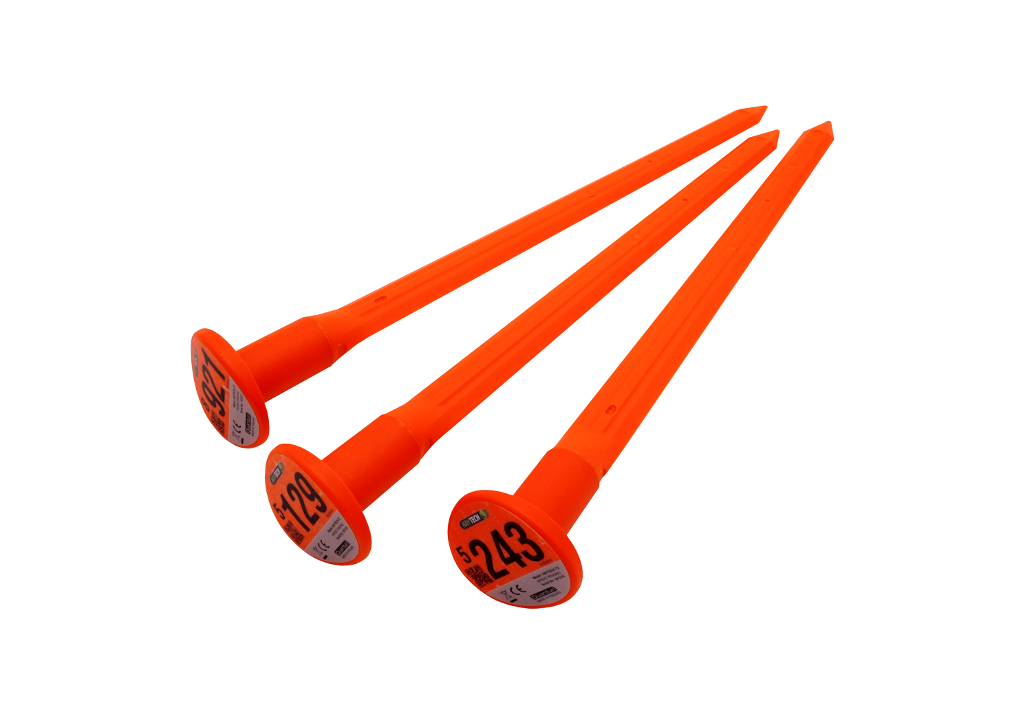 3 sondes de température orange HAYTECH