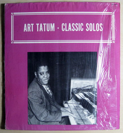 Art Tatum - ‎Classic Solos - Private Press - Alamac Rec...