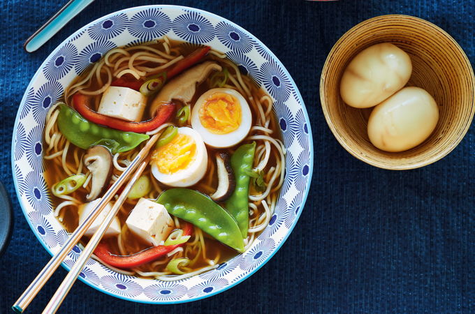 Ramen Soup with Tofu